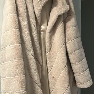 Calvin Klein Cream Teddy Jacket